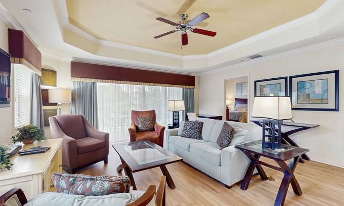 Reunion Condo | Ground floor condo at luxury resort with pools & hot tubs, close to Disney
