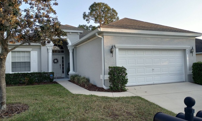 Calabay Parc House | Luxury 4 Bedroom Home/South facing Pool/Spa/Covered Lanai. Champions Gate Area
