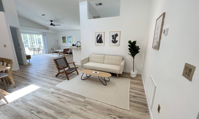 Creekside House | New Private Pool Mid Century Modern Home Near Disney Park
