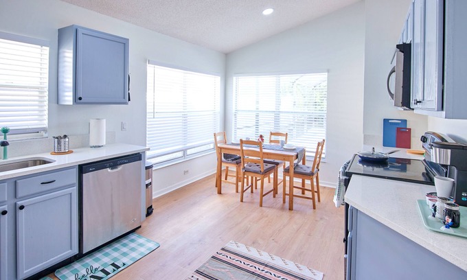 Liberty Village House | Newly renovated, Spacious home with Pvt heated Pool, Near Disney, Games & WiFi