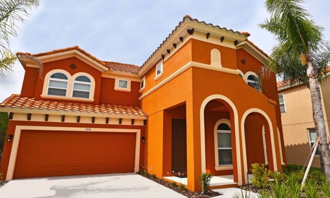 Watersong House | Sprawling Private Pool Villa w/ Game Room - Near Resort Amenities & Disney World